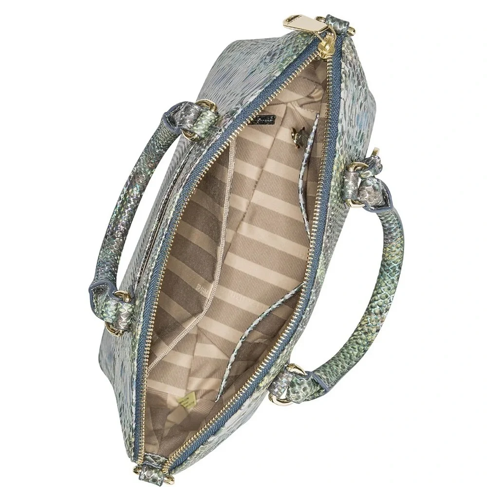 💜BRAHMIN “Moonstone Seville” DUXBURY Satchel💜NWT